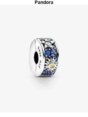 Pandora Celestial Sun, Star & Moon Clip Charm